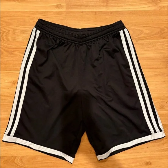 Adidas Kids Black Shorts set of 2 - Picture 2 of 5